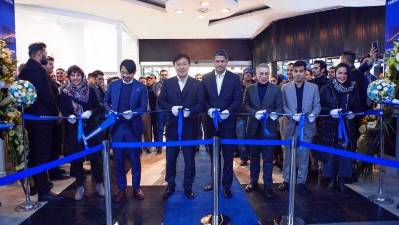 فروشگاه موبایل سامسونگ در مجتمع پایتخت تهران افتتاح شد