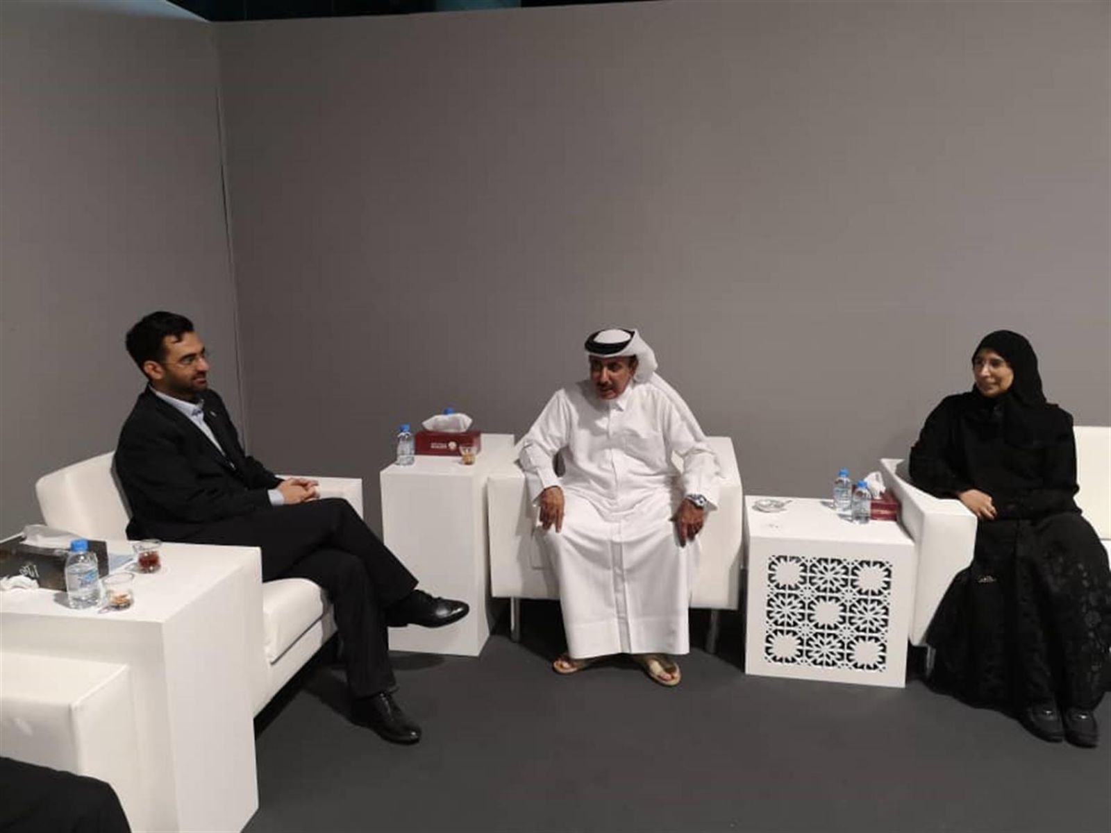 دیدار وزیر ارتباطات با همتای قطری