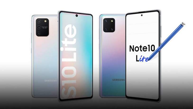 گوشی‌های گلکسی S10 lite و Note 10 lite در نمایشگاه CES 2020 رونمایی شدند