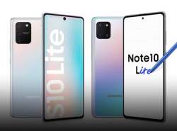 گوشی‌های گلکسی S10 lite و Note 10 lite در نمایشگاه CES 2020 رونمایی شدند