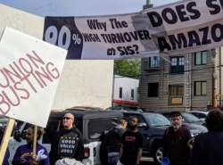 آمازون جلوی ایجاد  اتحادیه کارگری را گرفت