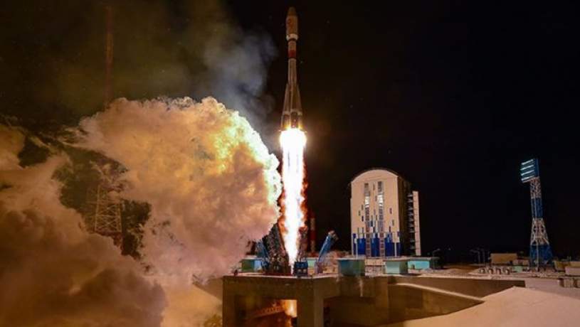 موشک سایوز ۳۶ ماهواره اینترنتی به مدار زمین برد