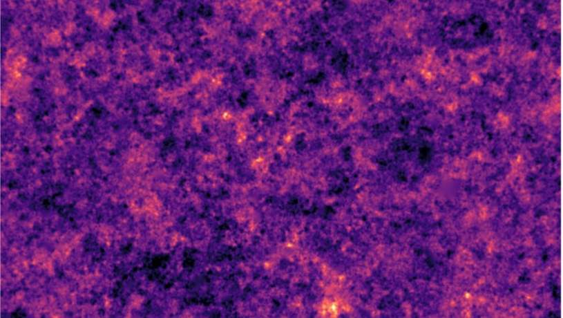 تولید نقشه ماده تاریک با هوش مصنوعی