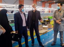 مدیر توانمندسازی صندوق نوآوری و شکوفایی ریاست جمهوری از کارخانه فناپ تک بازدید کرد
