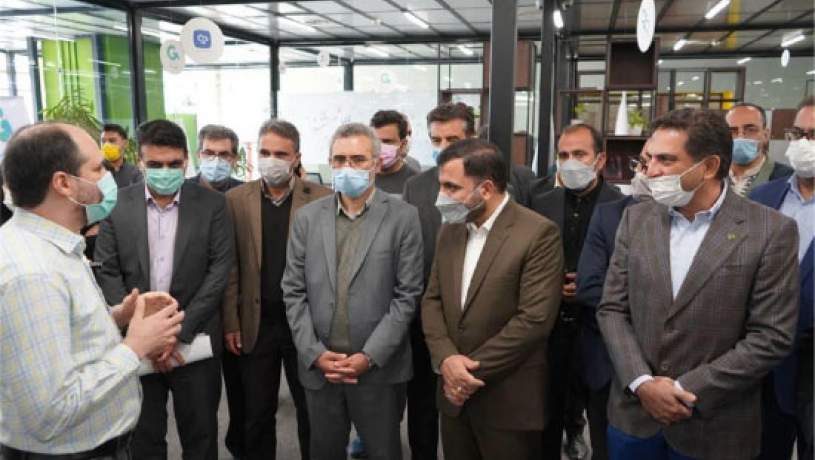 بازدید وزیر ارتباطات از پارک اقتصاد دیجیتال و فناوری اطلاعات مشهد