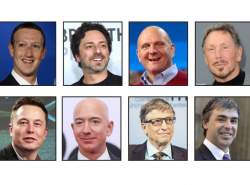 چهره‌های فناوری در جمع ۱۰ سوپرمیلیاردر سال ۲۰۲۱