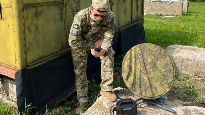 فاجعه قطع اینترنت ماهواره‌ای برای ارتش اوکراین