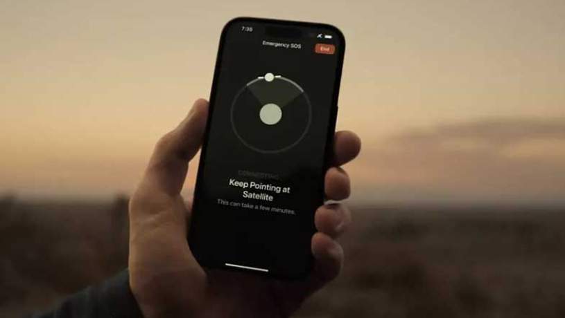 سرمایه‌گذاری ۴۵۰ میلیون دلار اپل روی تماس اضطراری ماهواره‌ای