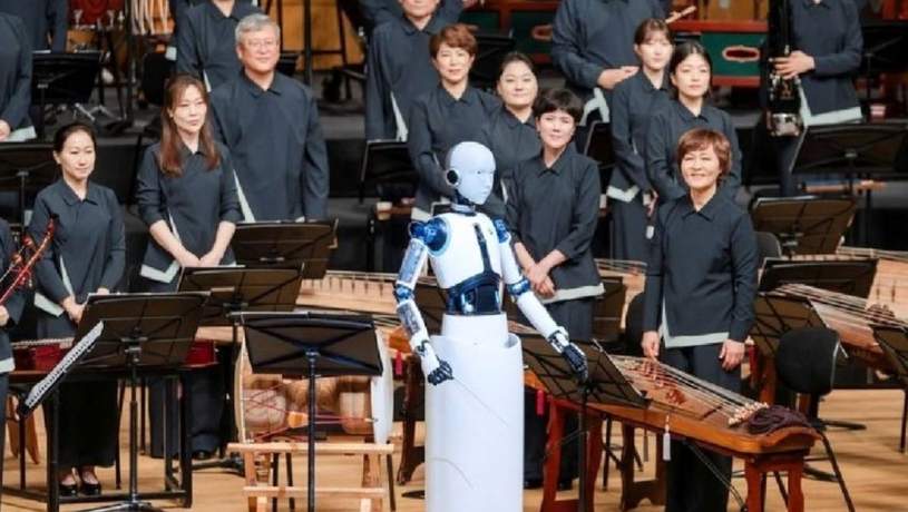 یک روبات ارکستر ملی کره جنوبی را رهبری کرد