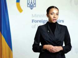 اوکراین از نخستین سخنگوی وزارت خارجه ساخته شده با هوش مصنوعی رونمایی کرد
