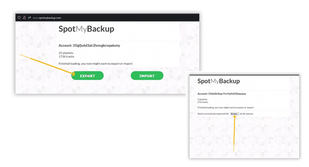 استفاده از برنامه Spotmybackup